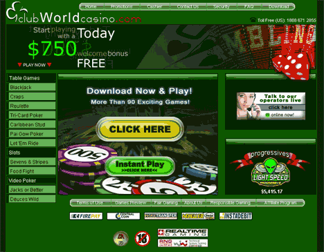 Club USA Screenshot